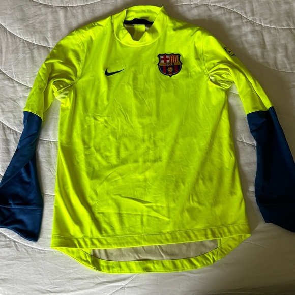 Nike FC Barcelona 2009 Pullover Windbreaker Small - Picture 5 of 7